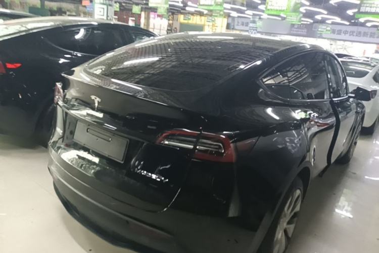 Used Tesla Model Y 2022 Revised Version Rear-Wheel Drive Rear Right 45 Deg