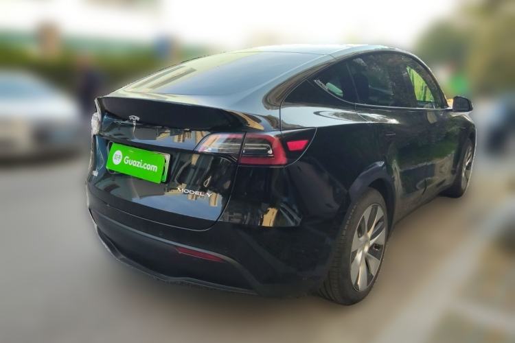 Used Tesla Model Y 2022 Revised Version Rear-Wheel Drive Rear Right 45 Deg