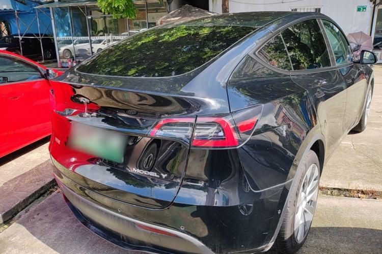 Used Tesla Model Y 2022 Revised Version Rear-Wheel Drive Rear Right 45 Deg