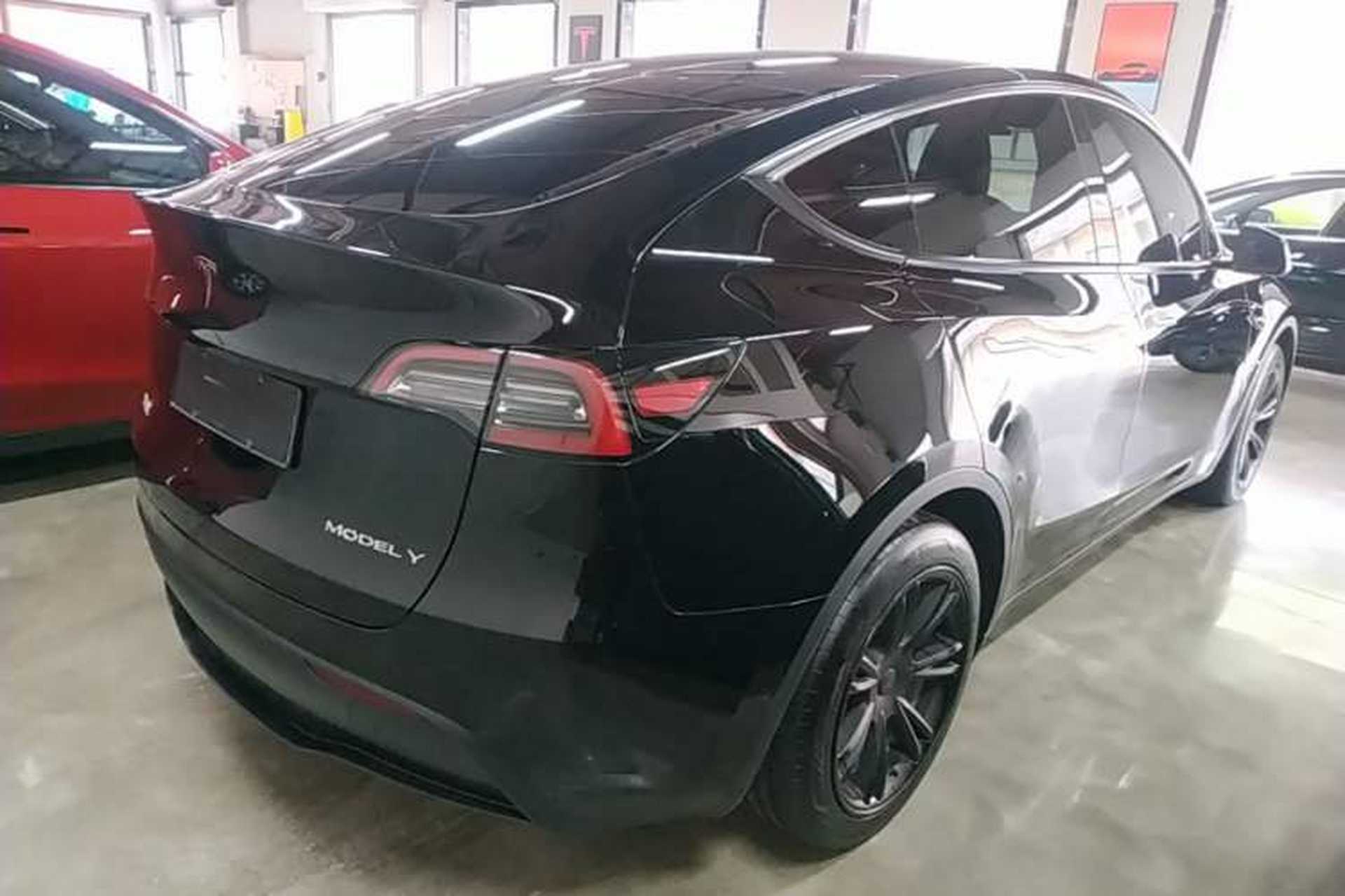 Used Tesla Model Y 2022 Revised Version Rear-Wheel Drive Rear Right 45 Deg
