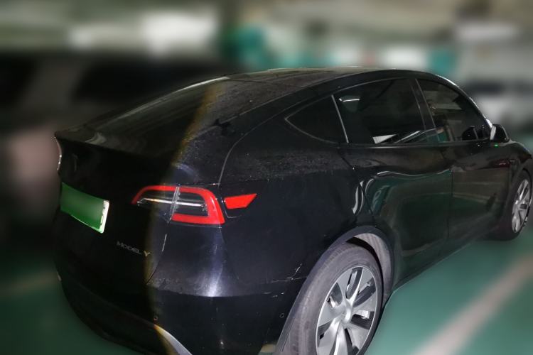 Used Tesla Model Y 2022 Revised Version Rear-Wheel Drive Rear Right 45 Deg