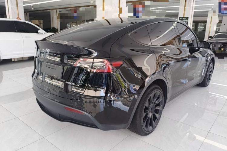 Used Tesla Model Y 2022 Revised Version Long-Range All-Wheel Drive Rear Right 45 Deg