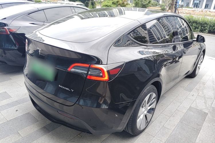 Used Tesla Model Y 2022 Revised Version Rear-Wheel Drive Rear Right 45 Deg