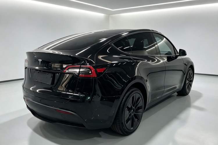 Used Tesla Model Y 2022 Revised Version Rear-Wheel Drive Rear Right 45 Deg