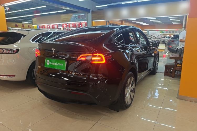 Used Tesla Model Y 2022 Revised Version Long-Range All-Wheel Drive Rear Right 45 Deg