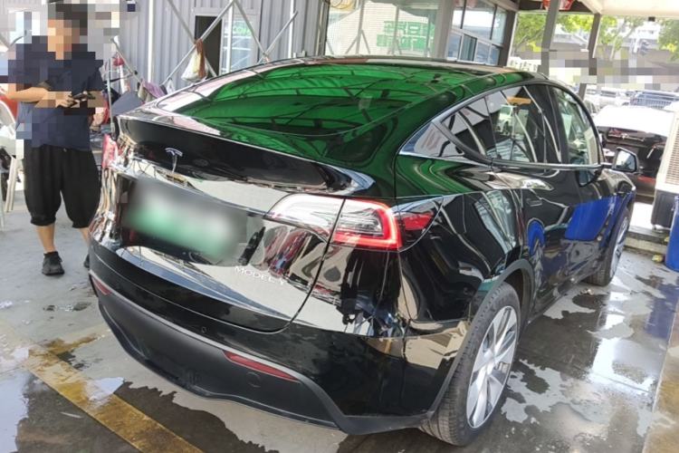 Used Tesla Model Y 2022 Revised Version Rear-Wheel Drive Rear Right 45 Deg