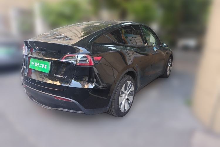 Used Tesla Model Y 2022 Revised Version Rear-Wheel Drive Rear Right 45 Deg