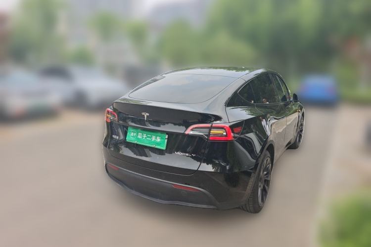 Used Tesla Model Y 2022 Revised Version Rear-Wheel Drive Rear Right 45 Deg