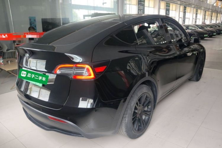 Used Tesla Model Y 2022 Revised Version Rear-Wheel Drive Rear Right 45 Deg