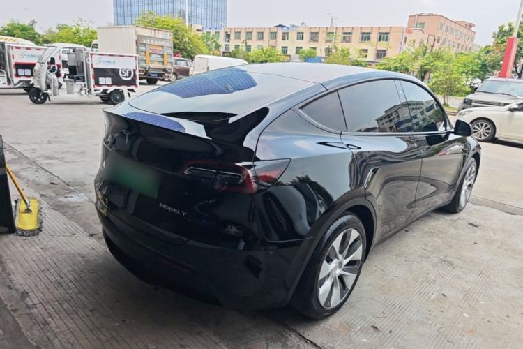 Used Tesla Model Y 2022 Revised Version Rear-Wheel Drive Rear Right 45 Deg