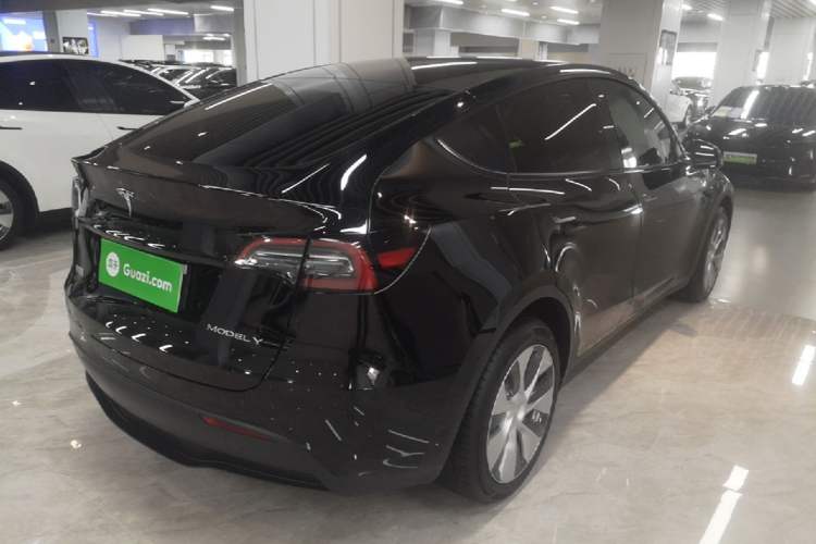 Used Tesla Model Y 2022 Revised Version Long-Range All-Wheel Drive Rear Right 45 Deg