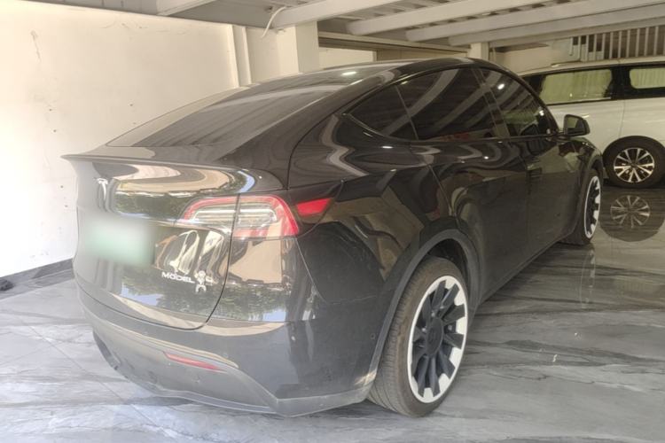 Used Tesla Model Y 2022 Revised Version Long-Range All-Wheel Drive Rear Right 45 Deg