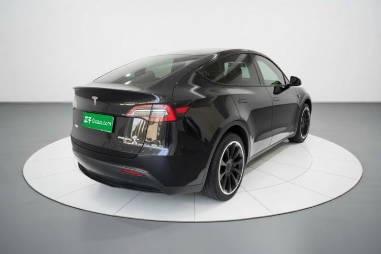 Used Tesla Model Y 2022 Revised Version Long-Range All-Wheel Drive Rear Right 45 Deg