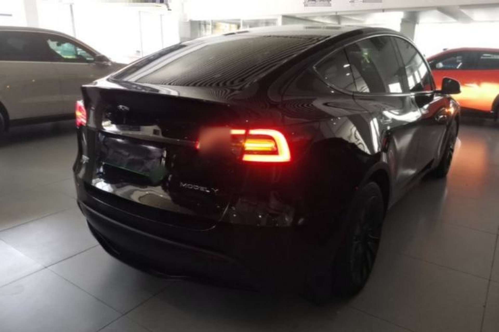 Used Tesla Model Y 2022 Revised Version Rear-Wheel Drive Rear Right 45 Deg