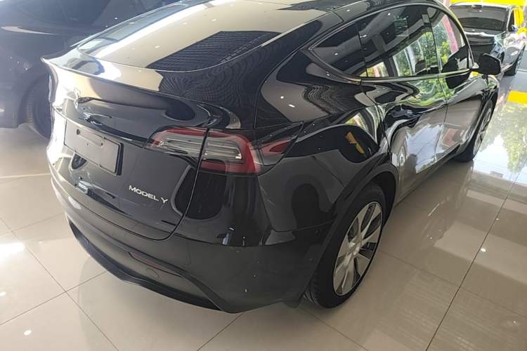 Used Tesla Model Y 2022 Revised Version Rear-Wheel Drive Rear Right 45 Deg