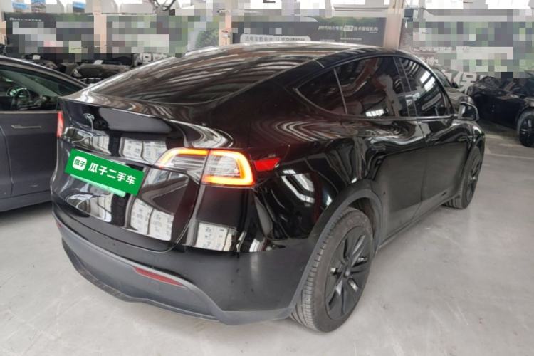 Used Tesla Model Y 2022 Revised Version Rear-Wheel Drive Rear Right 45 Deg