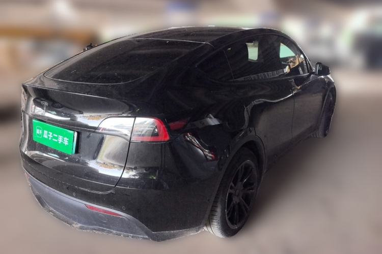Used Tesla Model Y 2022 Revised Version Rear-Wheel Drive Rear Right 45 Deg