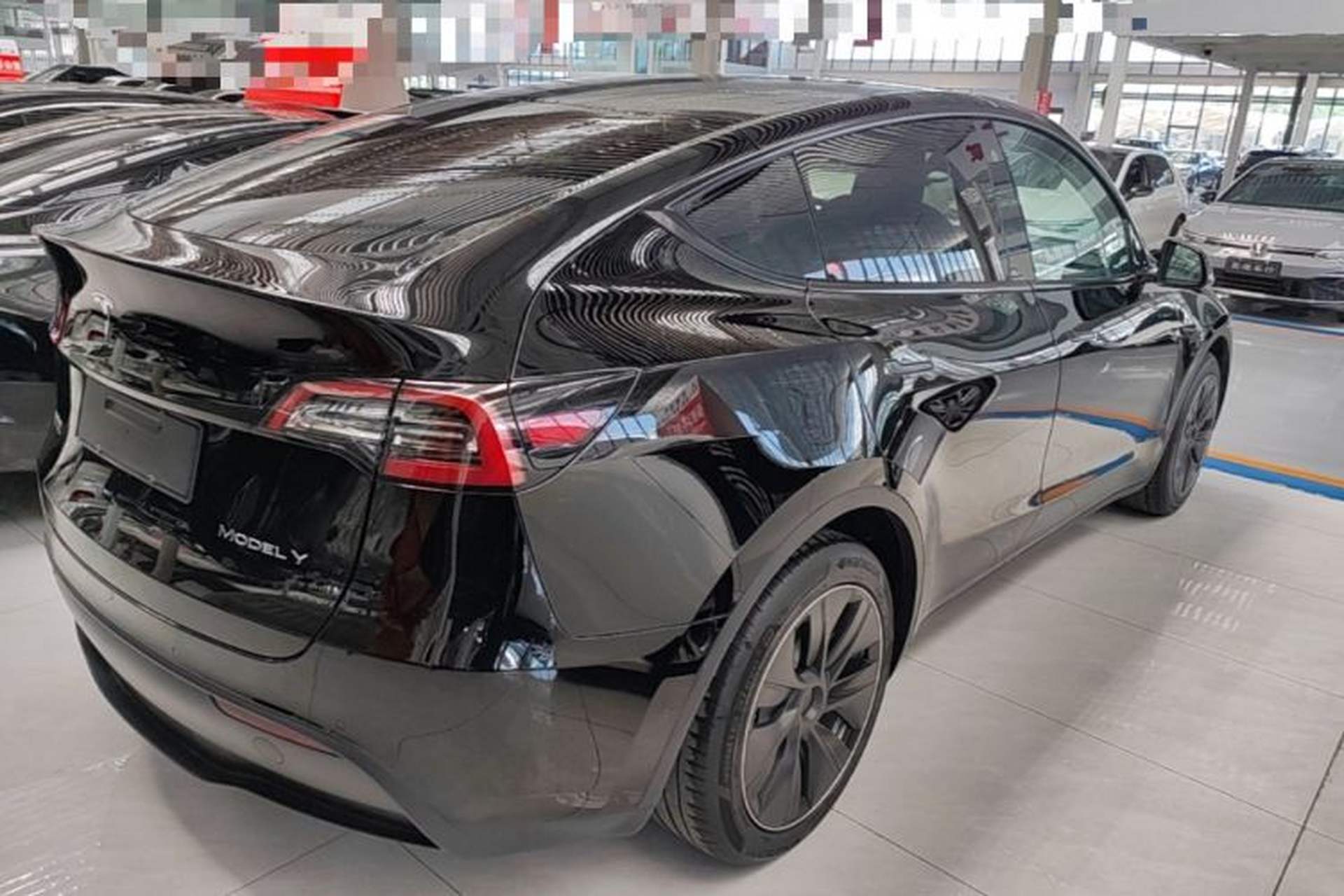 Used Tesla Model Y 2022 Revised Version Rear-Wheel Drive Rear Right 45 Deg