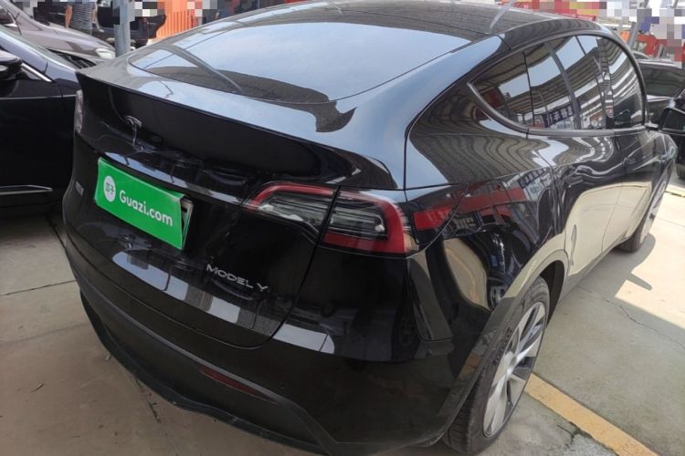 Used Tesla Model Y 2022 Revised Version Rear-Wheel Drive Rear Right 45 Deg