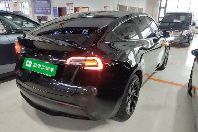 Used Tesla Model Y 2022 Revised Version Rear-Wheel Drive Rear Right 45 Deg