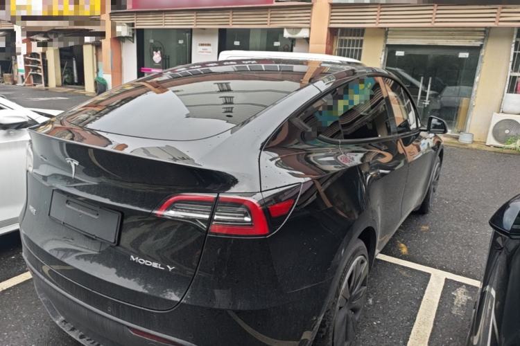 Used Tesla Model Y 2022 Revised Version Rear-Wheel Drive Rear Right 45 Deg