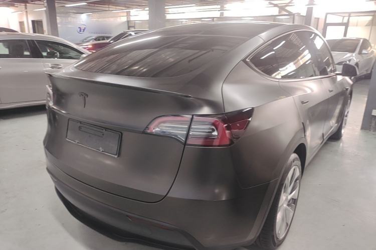 Used Tesla Model Y 2022 Long-Range All-Wheel-Drive Version Rear Right 45 Deg