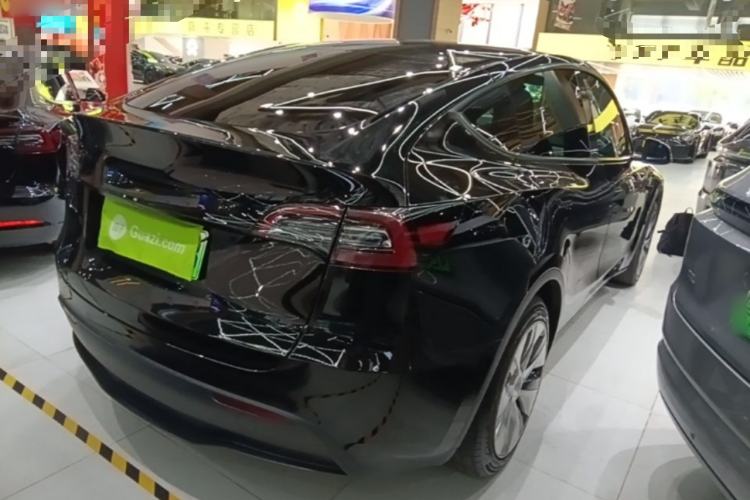 Used Tesla Model Y 2022 Revised Version Rear-Wheel Drive Rear Right 45 Deg