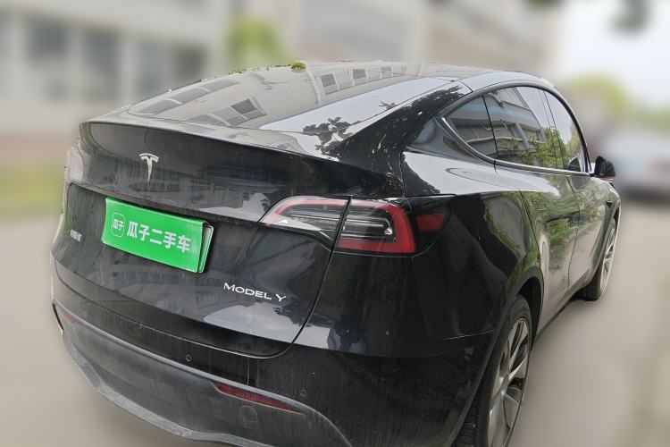 Used Tesla Model Y 2022 Revised Version Rear-Wheel Drive Rear Right 45 Deg