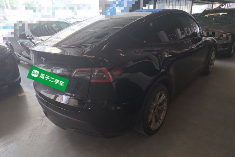 Used Tesla Model Y 2022 Revised Version Rear-Wheel Drive Rear Right 45 Deg