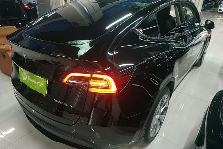 Used Tesla Model Y 2022 Revised Version Rear-Wheel Drive Rear Right 45 Deg