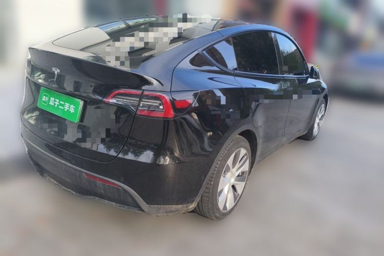 Used Tesla Model Y 2022 Revised Version Rear-Wheel Drive Rear Right 45 Deg