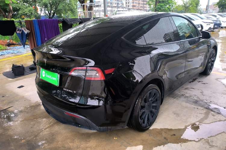 Used Tesla Model Y 2022 Revised Version Rear-Wheel Drive Rear Right 45 Deg