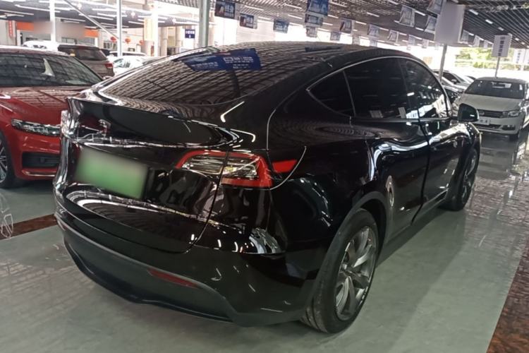 Used Tesla Model Y 2022 Revised Version Rear-Wheel Drive Rear Right 45 Deg