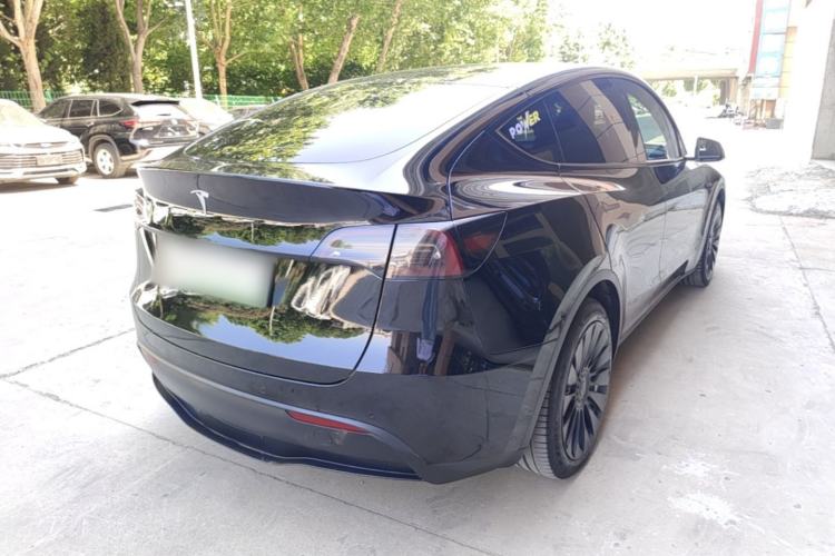 Used Tesla Model Y 2022 Revised Version Rear-Wheel Drive Rear Right 45 Deg