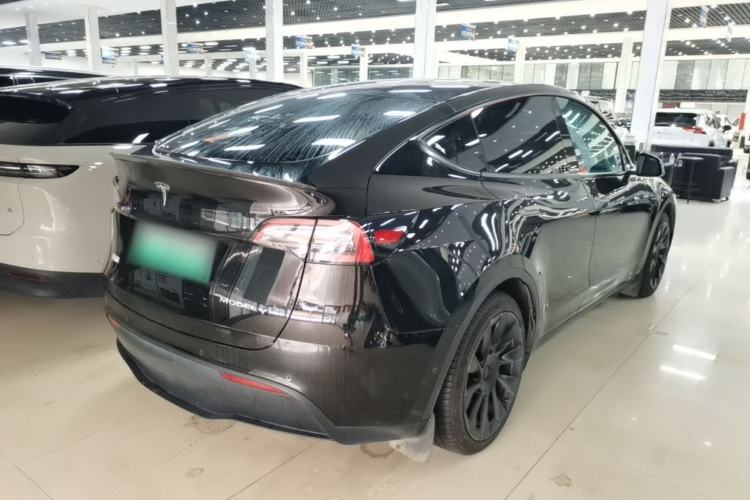 Used Tesla Model Y 2022 Revised Version Rear-Wheel Drive Rear Right 45 Deg