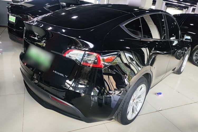 Used Tesla Model Y 2022 Revised Version Rear-Wheel Drive Rear Right 45 Deg