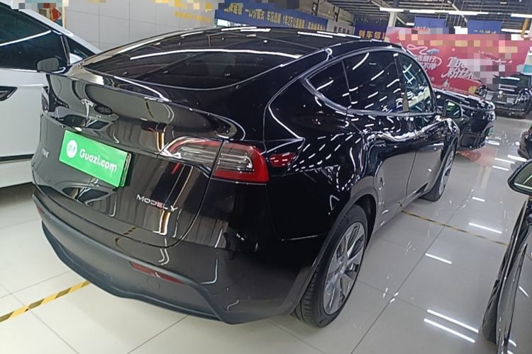 Used Tesla Model Y 2022 Revised Version Rear-Wheel Drive Rear Right 45 Deg