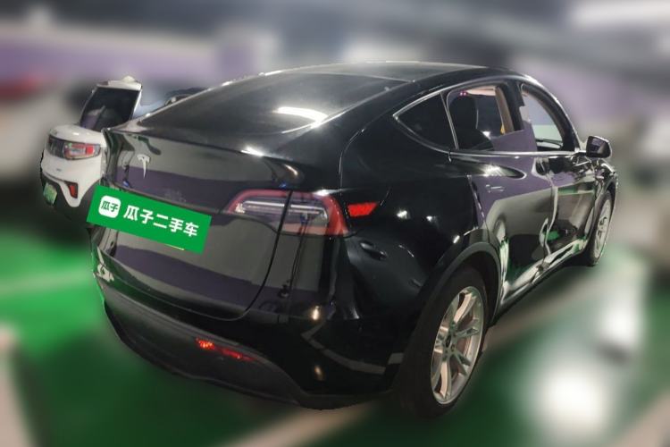 Used Tesla Model Y 2022 Revised Version Rear-Wheel Drive Rear Right 45 Deg