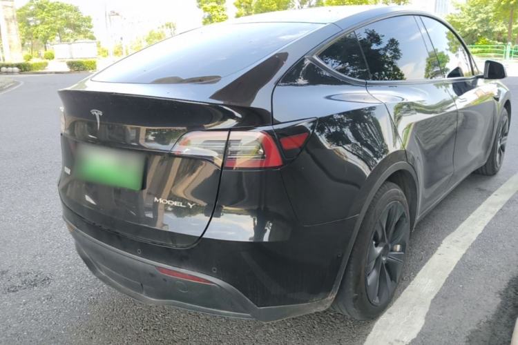 Used Tesla Model Y 2022 Revised Version Rear-Wheel Drive Rear Right 45 Deg