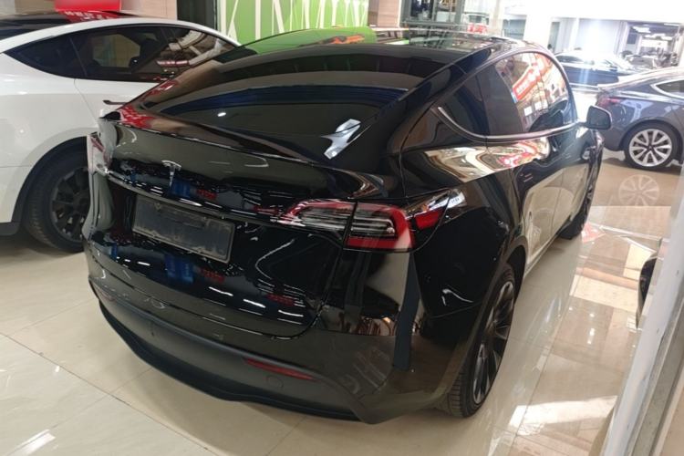 Used Tesla Model Y 2022 Revised Version Long-Range All-Wheel Drive Rear Right 45 Deg
