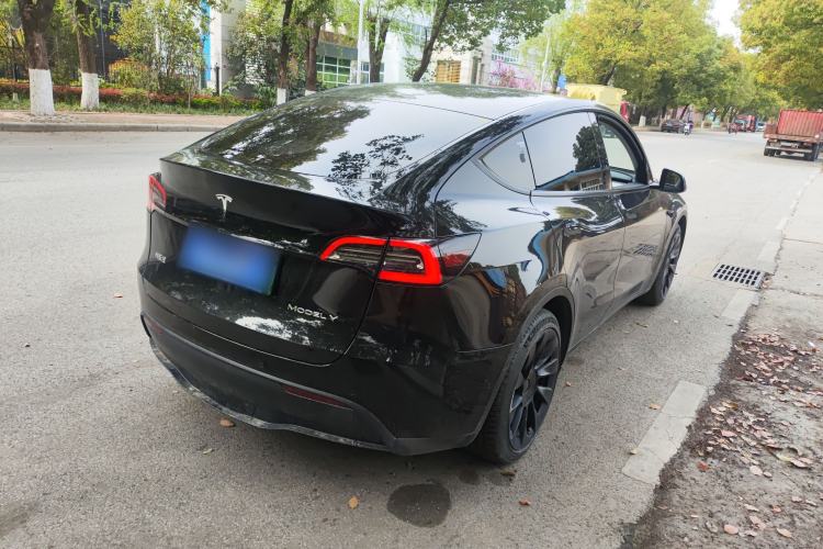 Used Tesla Model Y 2022 Revised Version Rear-Wheel Drive Rear Right 45 Deg