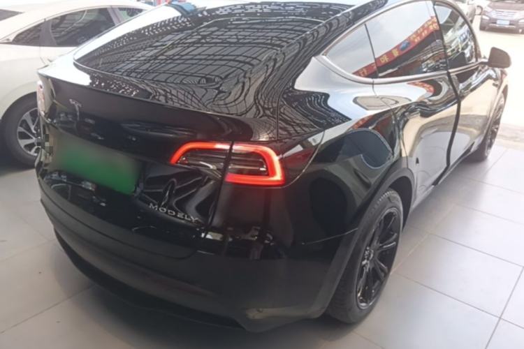 Used Tesla Model Y 2022 Revised Version Rear-Wheel Drive Rear Right 45 Deg