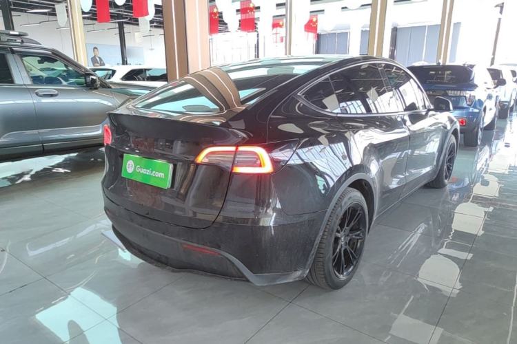 Used Tesla Model Y 2022 Revised Version Rear-Wheel Drive Rear Right 45 Deg