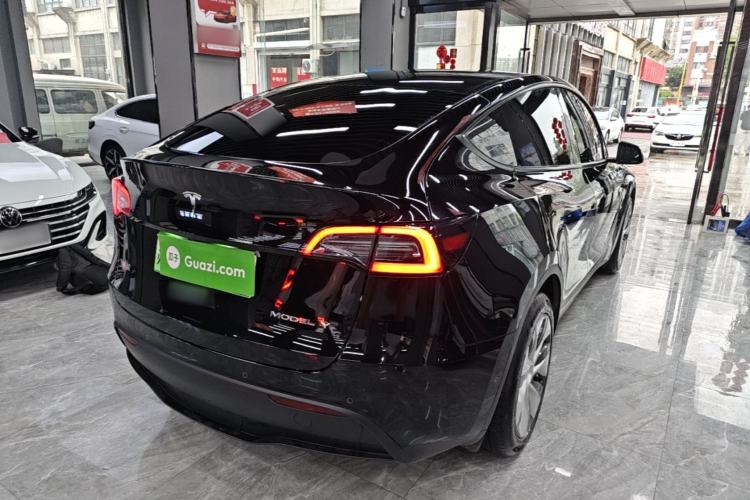 Used Tesla Model Y 2022 Revised Version Long-Range All-Wheel Drive Rear Right 45 Deg