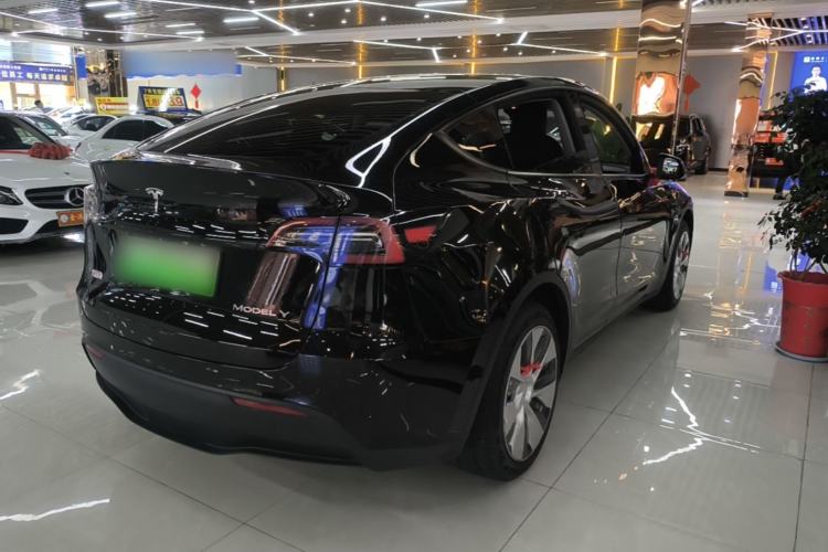 Used Tesla Model Y 2022 Long-Range All-Wheel-Drive Version Rear Right 45 Deg