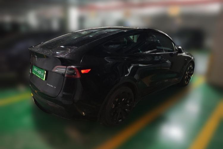 Used Tesla Model Y 2022 Revised Version Long-Range All-Wheel Drive Rear Right 45 Deg