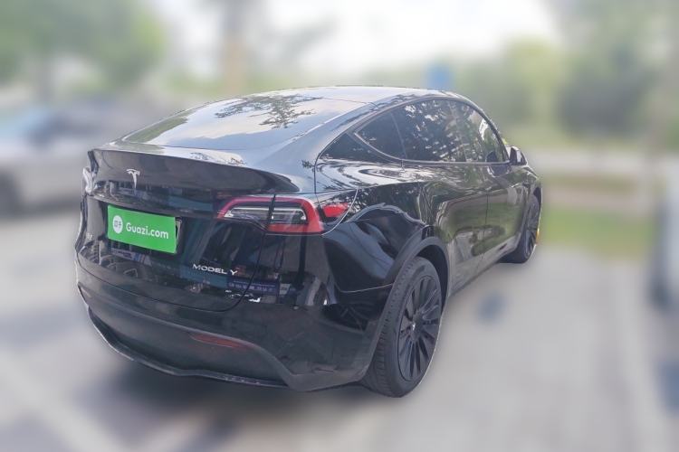 Used Tesla Model Y 2022 Revised Version Rear-Wheel Drive Rear Right 45 Deg