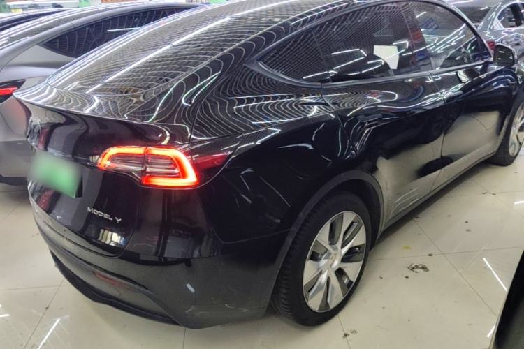 Used Tesla Model Y 2022 Revised Version Rear-Wheel Drive Rear Right 45 Deg