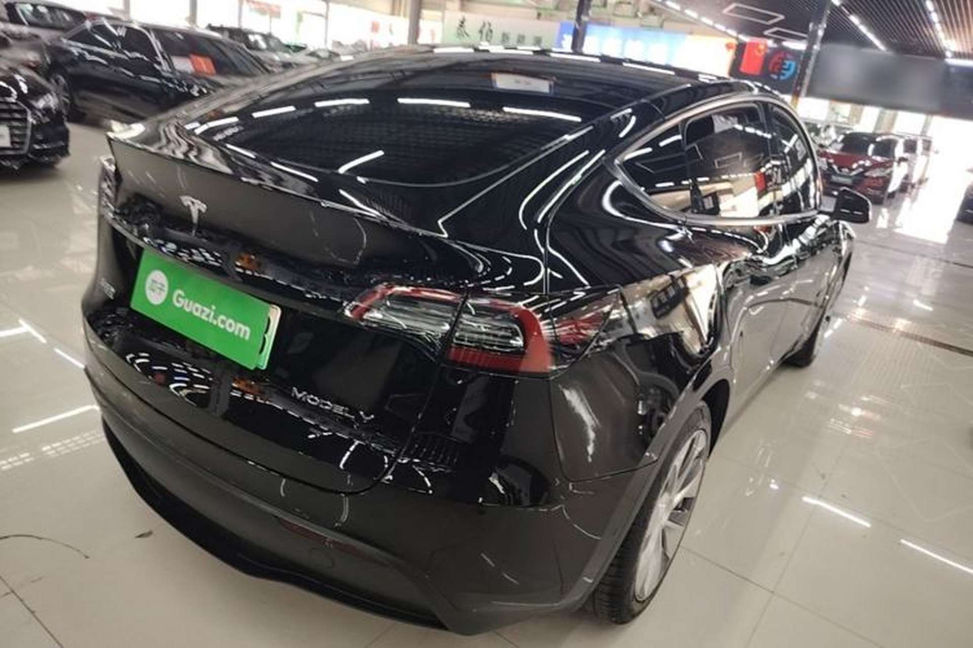 Used Tesla Model Y 2022 Revised Version Rear-Wheel Drive Rear Right 45 Deg