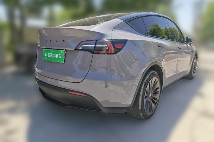 Used Tesla Model Y 2022 Revised Version Rear-Wheel Drive Rear Right 45 Deg